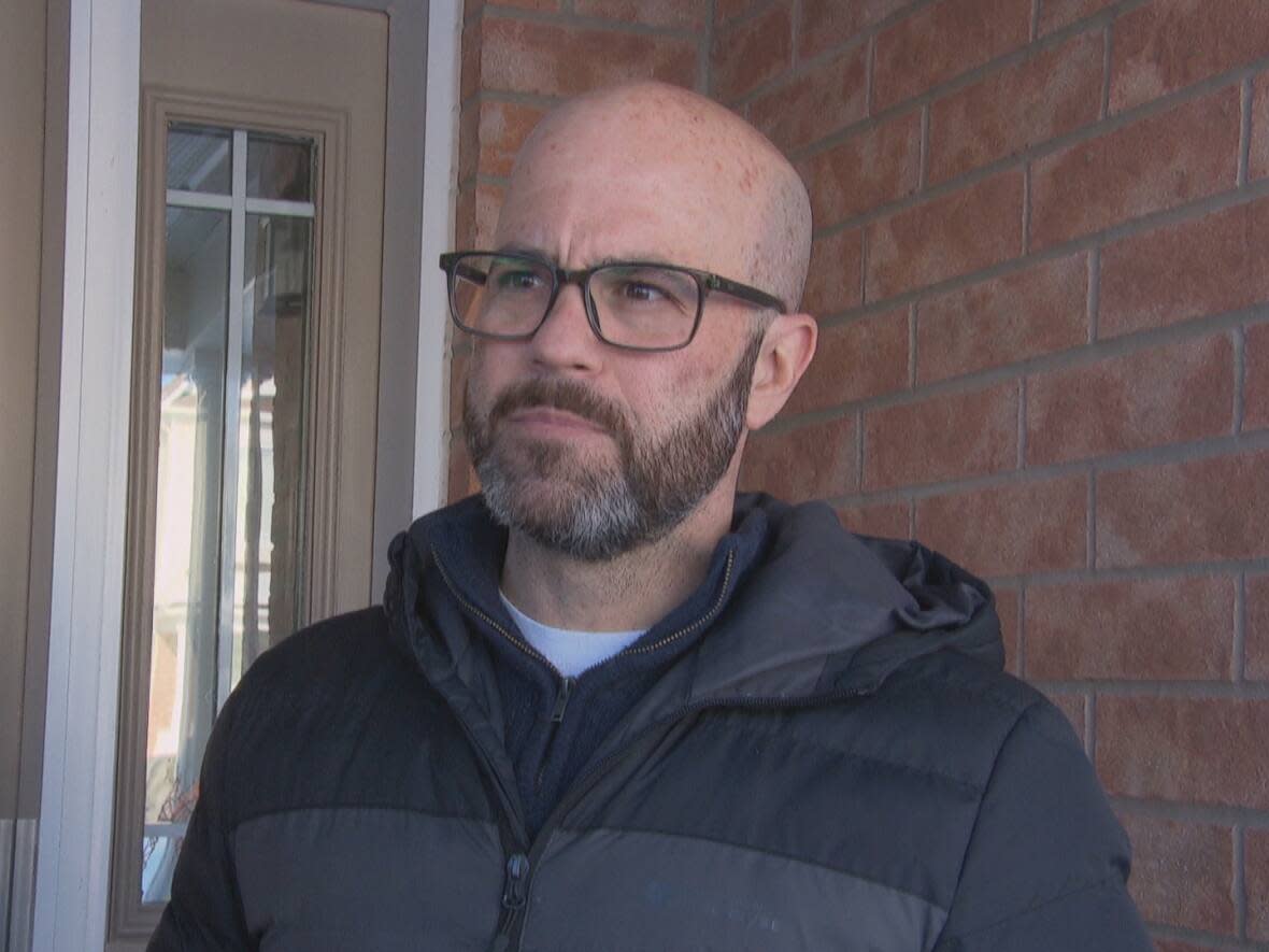 Jean-Sebastien Beauchamp says he’s thankful he’s able to go home a day after an explosion rocked his Orléans neighbourhood.  (Buntola Nou/CBC - image credit)