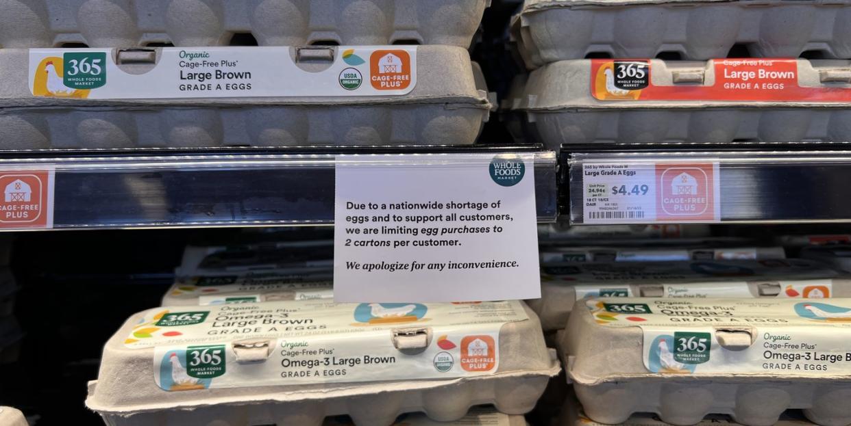 egg shortage crisis in us