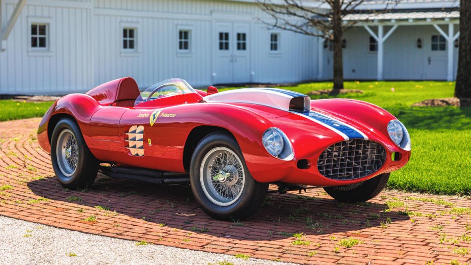 3: 1955 Ferrari 410 Sport Spider—$12,985,000 (RM Sotheby’s)