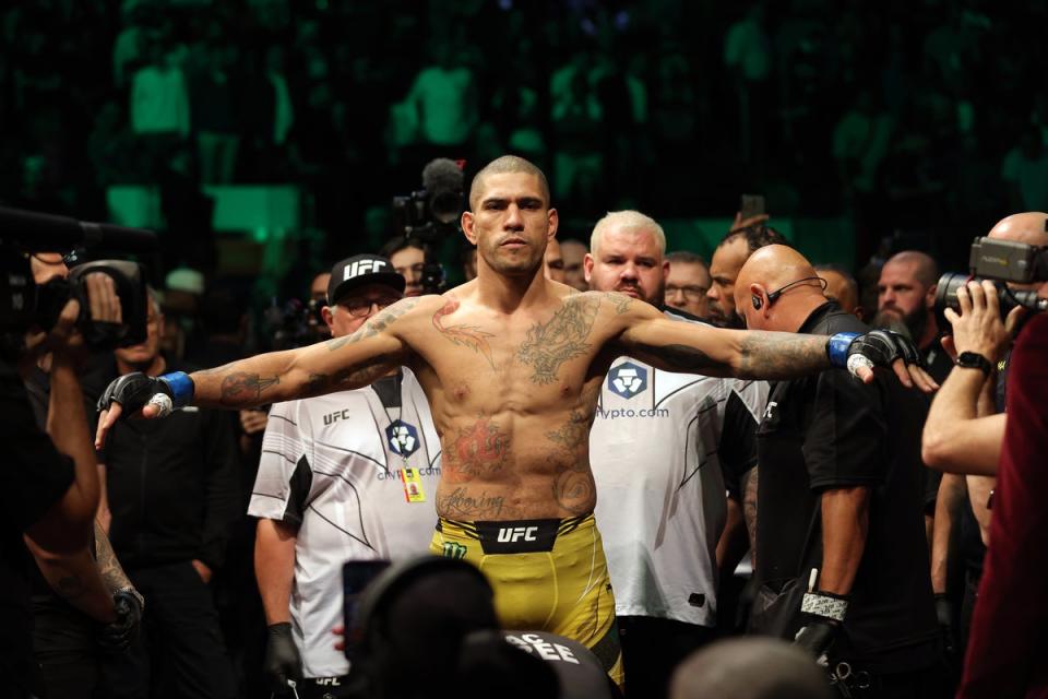 Pereira became a champion in just his fourth UFC fight (Getty Images)