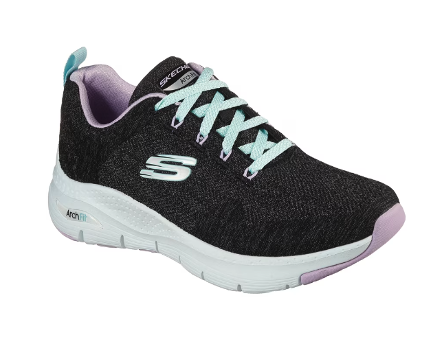 Skechers Women's Arch Fit Comfy Wave Lace-Up Shoes. Image via Mark's.