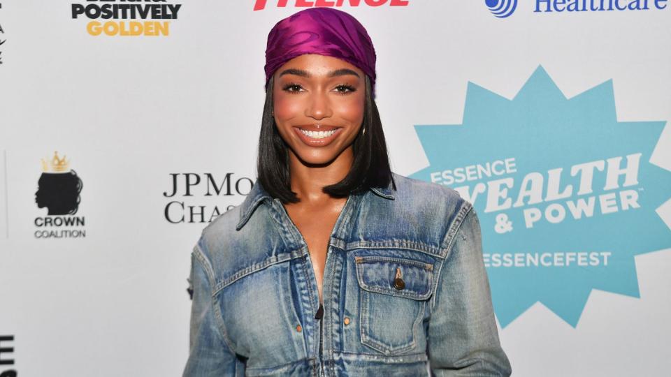 Lori Harvey attends the 2022 Essence Festival of Culture at the Ernest N. Morial Convention Center