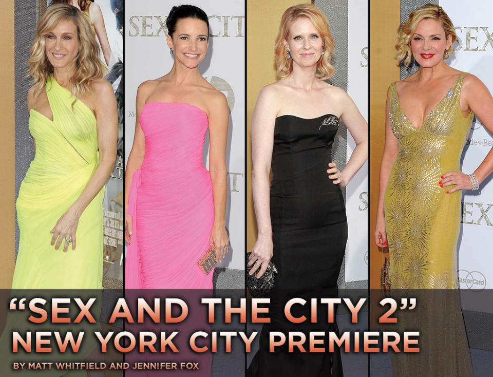 Sex and the city 2 NY premiere 2010 Title Card