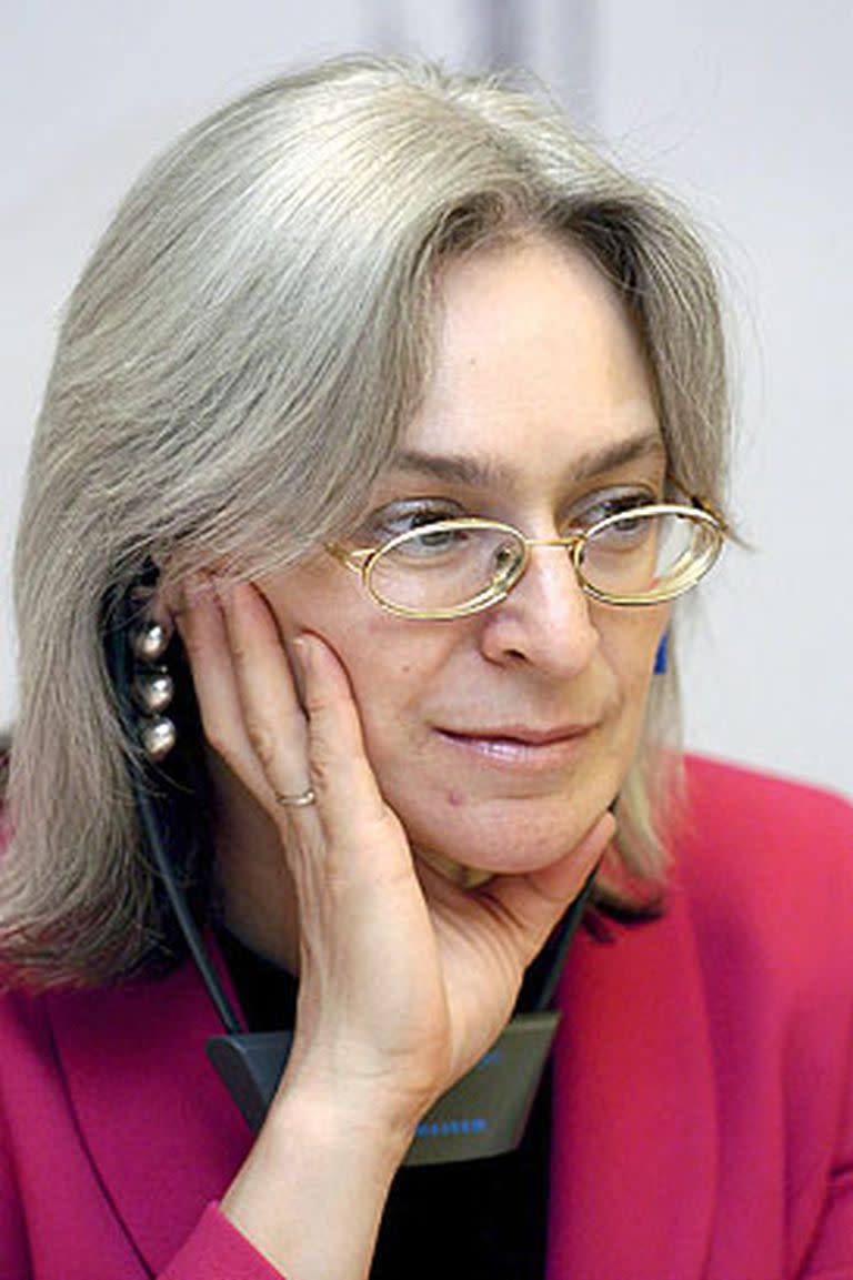 
La periodista rusa Anna Politkovskaya  