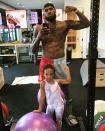 <p>The NBA champ and his six-year-old daughter Zhuri showed off their muscles after spending time in their home gym. "My workout partner today!" <a href="https://www.instagram.com/p/CNIuHU_htBq/" rel="nofollow noopener" target="_blank" data-ylk="slk:wrote the basketball player;elm:context_link;itc:0;sec:content-canvas" class="link ">wrote the basketball player</a>, adding the hashtag "#JamesGang." </p>