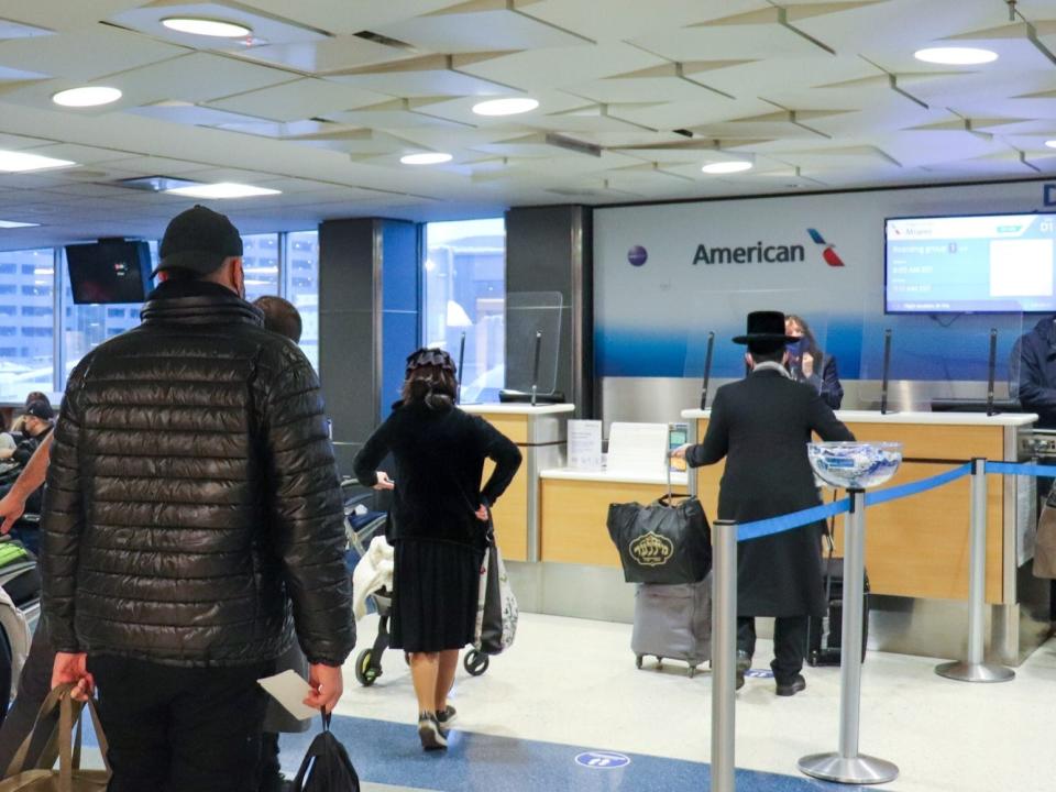 Flying on American Airlines during pandemic