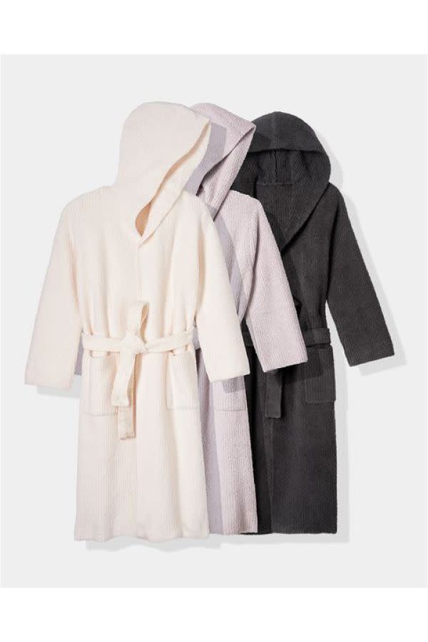 21) CozyChic Ribbed Hooded Robe