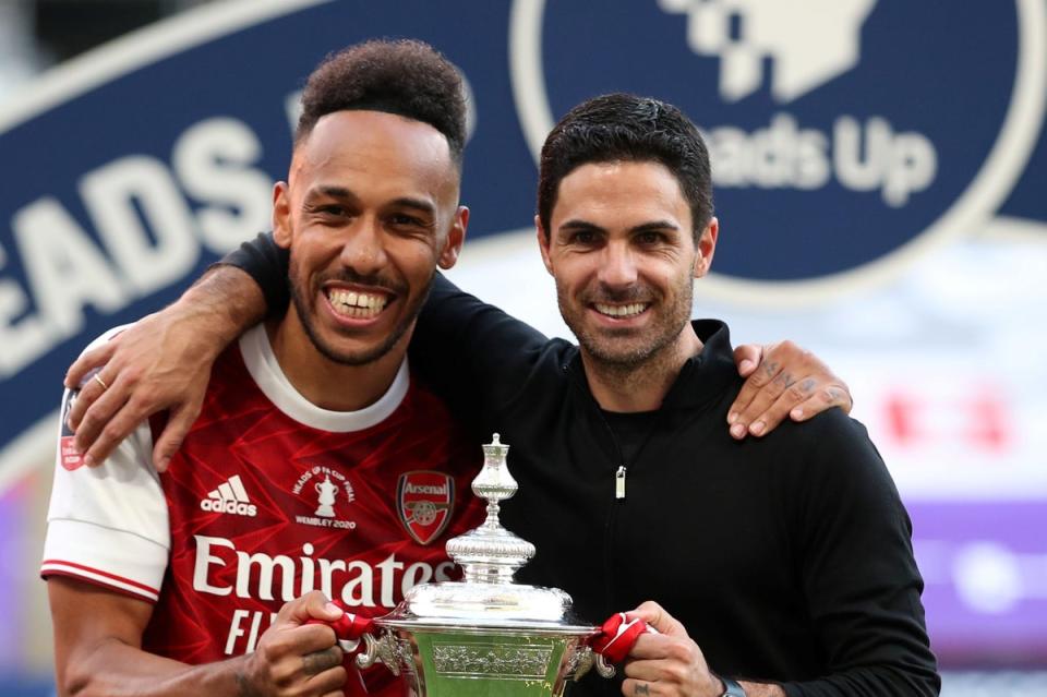 Record winners: Arsenal have lifted the FA Cup 14 times (POOL/AFP via Getty Images)