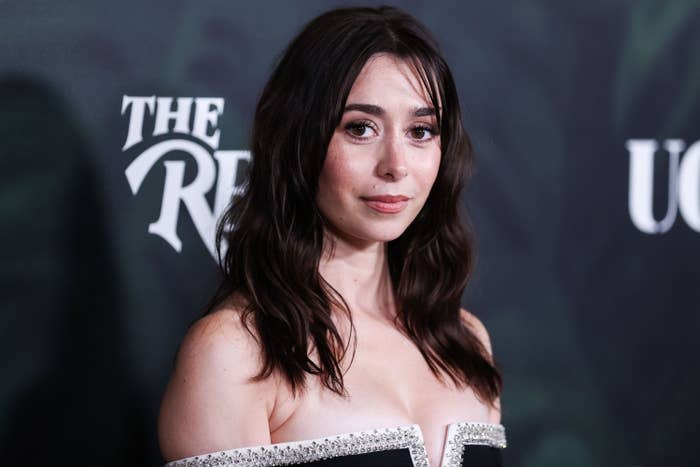 Cristin Milioti on the red carpet for "The Resort"