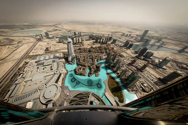 At The Top, Burj Khalifa, Dubai. Photo: Tom Olliver/Flickr - An architectural marvel, it houses a number of things including the 160-room Armani Hotel Dubai and its accompanying 144 private residences. But the view from At the Top, the building’s observation deck is undoubtedly the USP.