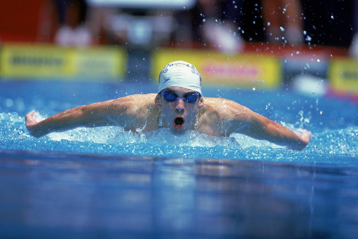 Michael Phelps, perhaps the best swimmer and Olympian of all time, just had one of his oldest records shattered by Superman — a 10-year-old named Clark Kent in California. (Getty Images)