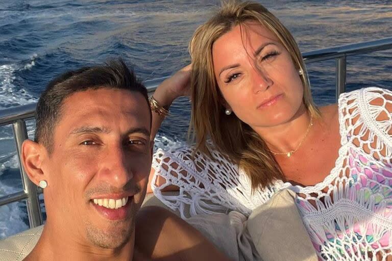 Ángel Di María y Jorgelina Cardoso llevan casados más de 15 años.