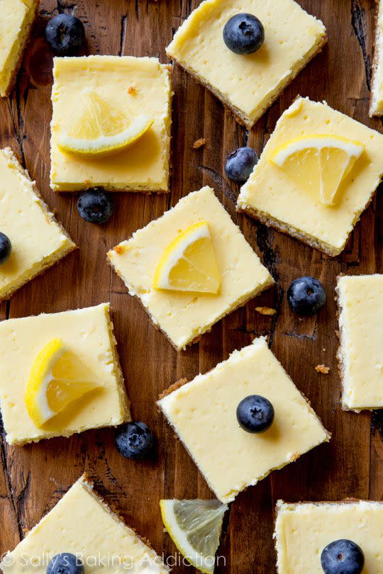 Greek Yogurt Lemon Bars