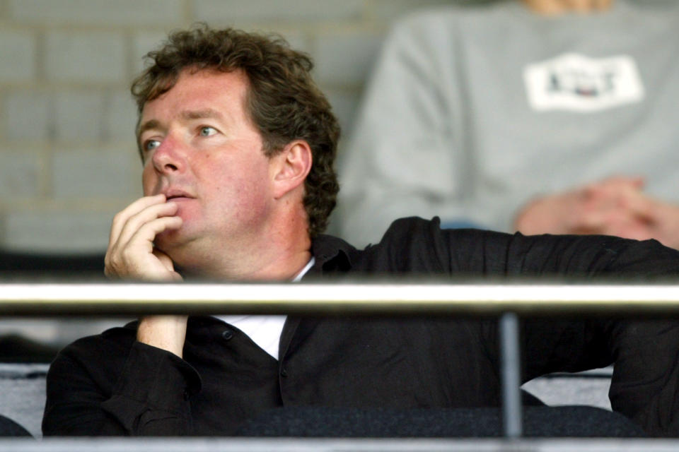 Piers Morgan, former Daily Mirror Editor and Arsenal fan
