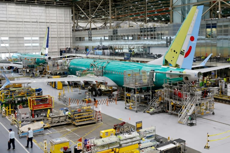 L'usine d'assemblage du Boeing 737 à Renton, dans le nord-ouest du pays, le 25 juin 2024. (Jennifer Buchanan)