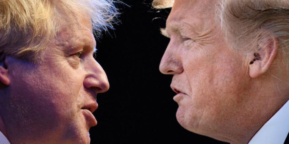 boris johnson donald trump