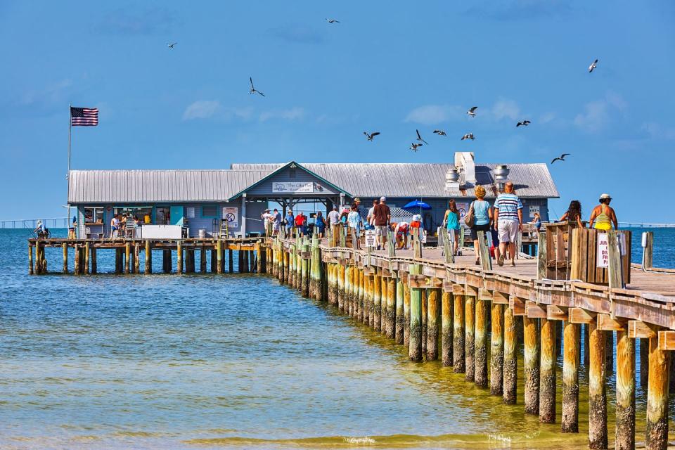 anna maria island pier,florida