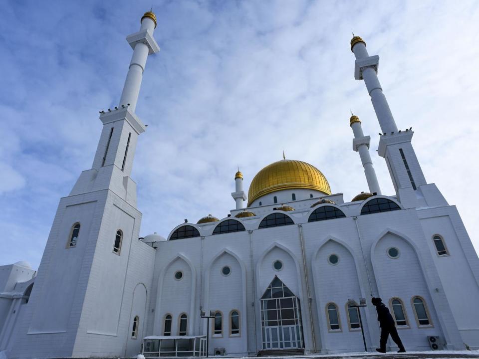 A general view shows Nur-Astana mosque in Astana (KIRILL KUDRYAVTSEV/AFP/Getty Images)