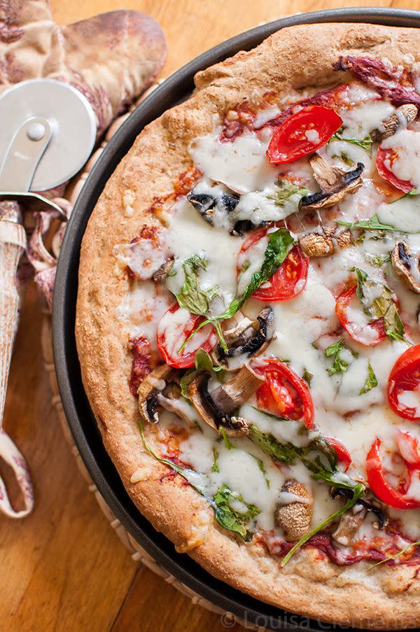 Bread Machine Whole Wheat Pizza Dough