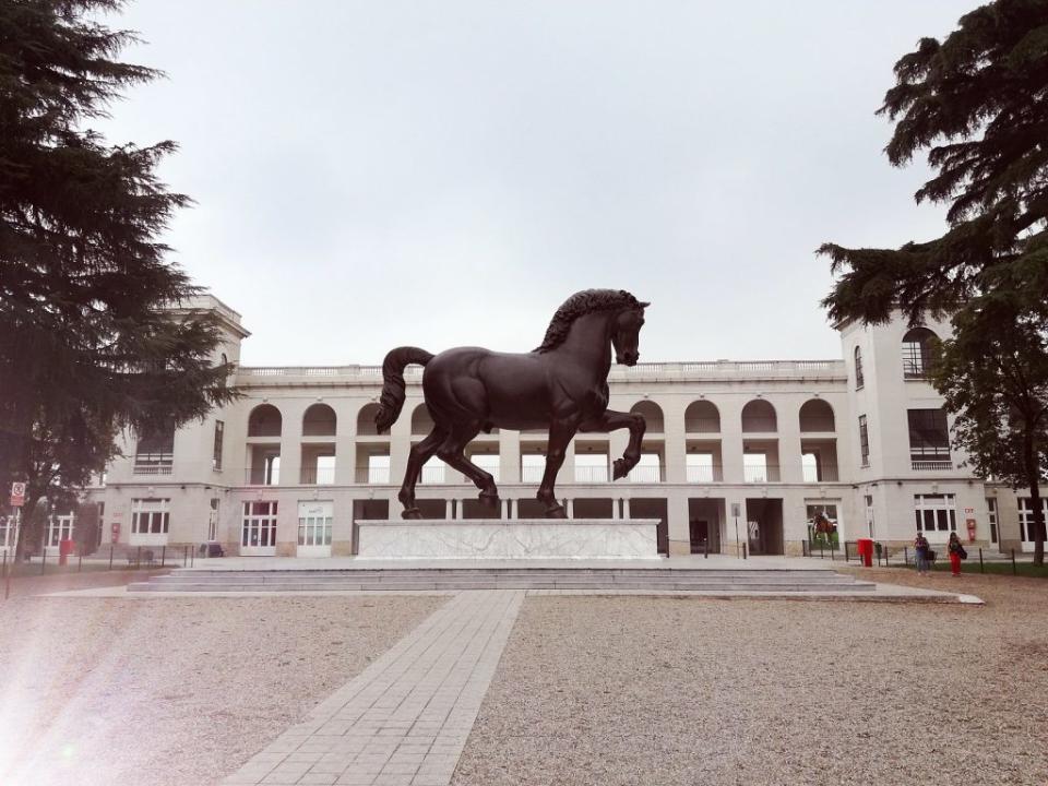 El caballo de Leonardo. | Carlodell/Wikimedia Commons