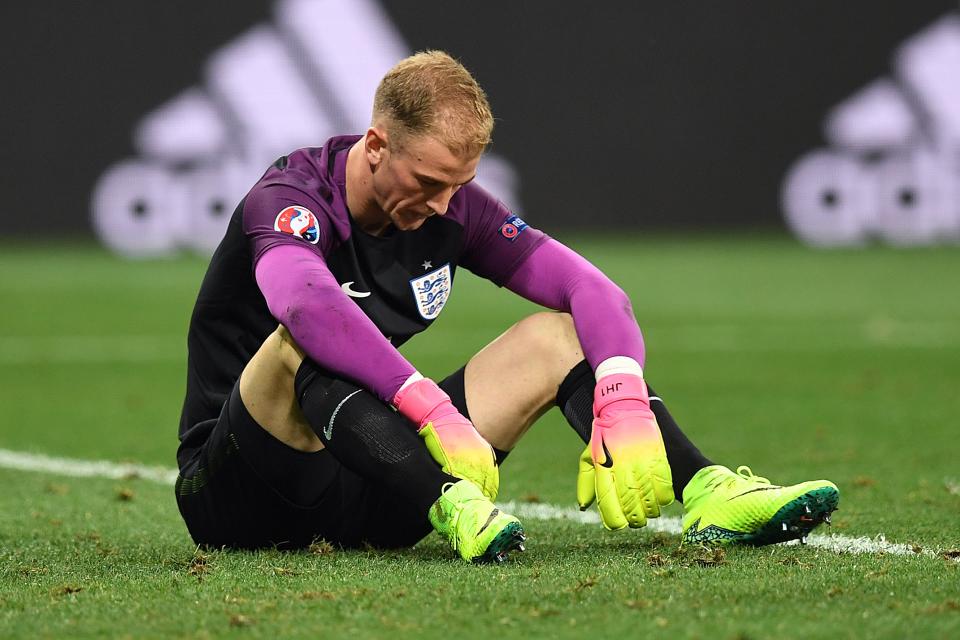 Joe Hart has been told he will not be going to the World Cup