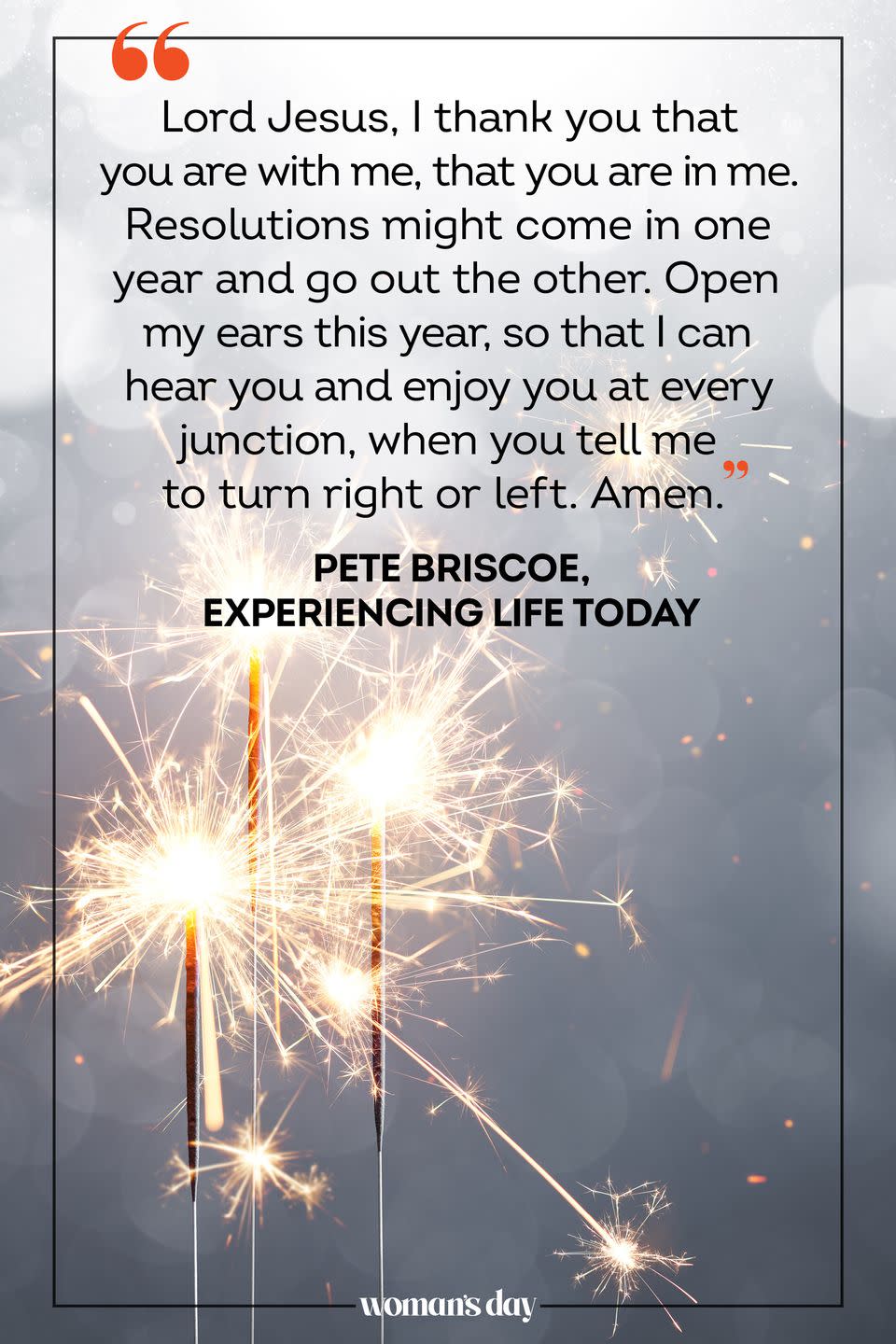 new year's blessings pete briscoe