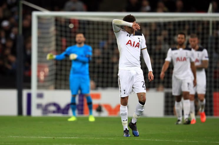 Tottenham midfielder Dele Alli disappointed at Gent equaliser