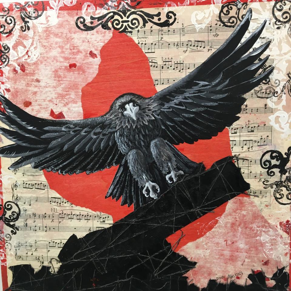 "Raven," by Dina Haskins.