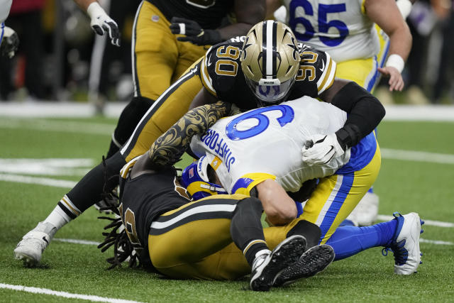 Dalton thrives, Stafford leaves as Saints top Rams 27-20 - The San Diego  Union-Tribune