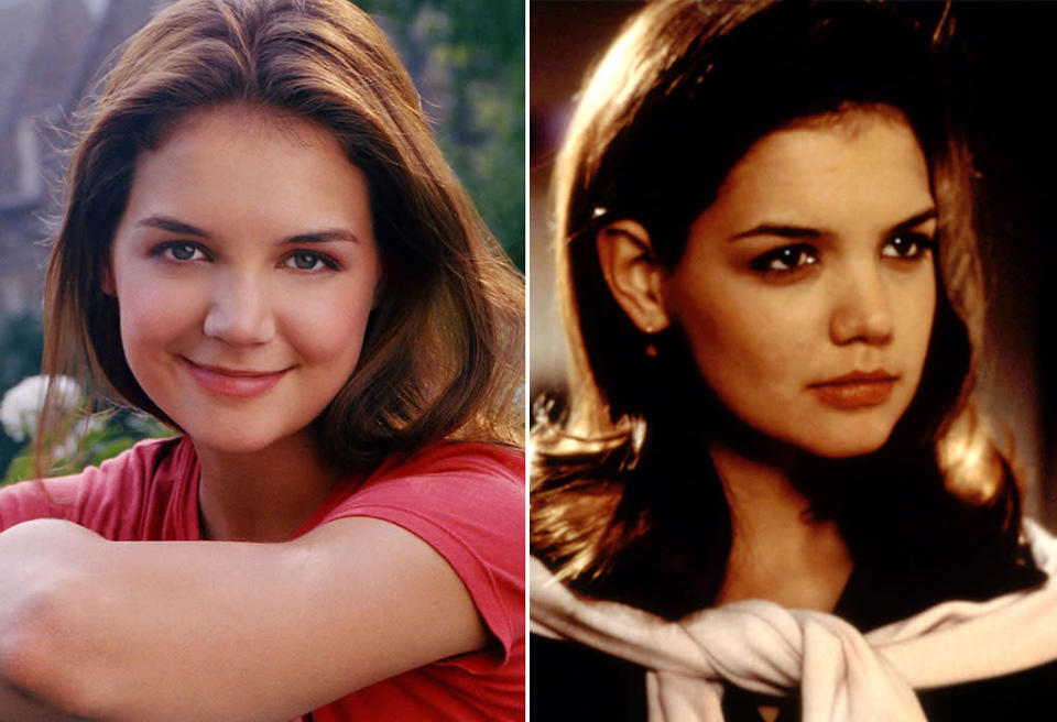 <b>Katie Holmes</b><br> From the ever-earnest Joey Potter in "Dawson's Creek" to a promiscuous victim in 2000's "The Gift," even Katie Holmes felt the need to break out of her good-girl image.