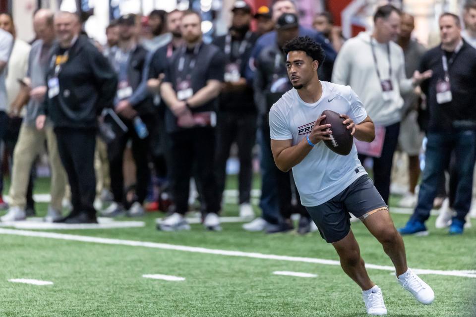 Alabama quarterback Bryce Young must overcome size concerns in order to become the No. 1 pick in this year's NFL Draft.