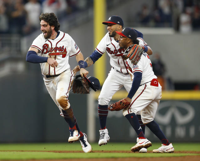 Atlanta Braves World Series Champions Ronald Acuna Jr Dansby