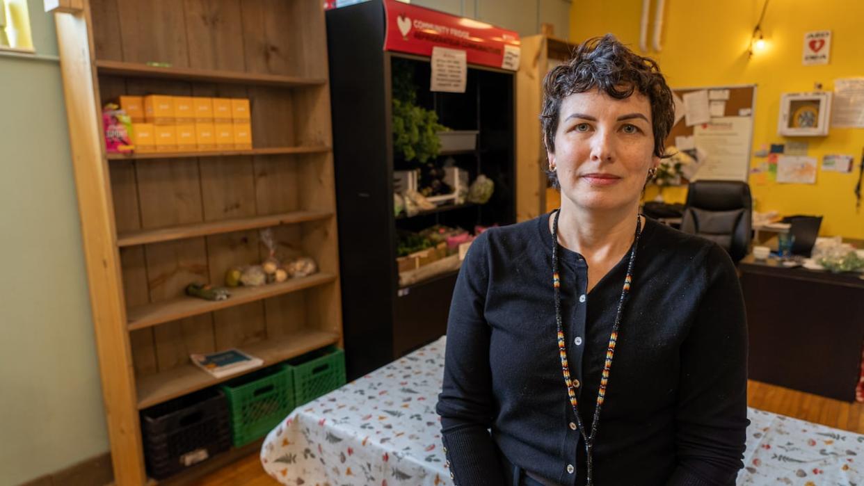 Beth Ciavaglia is the Parkdale Food Centre's executive director. (Francis Ferland/Radio-Canada - image credit)