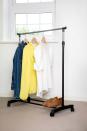 <p>Clothes rails help to keep your space clutter-free, while also providing additional storage for coats or shoes in the hallway. At just £5, this rail from Poundland is perfect for every budget. What's not to love?</p><p><strong>READ MORE</strong>: <a href="https://www.housebeautiful.com/uk/lifestyle/storage/g28156340/clothes-rails/" rel="nofollow noopener" target="_blank" data-ylk="slk:8 stylish clothes rails perfect for extra storage;elm:context_link;itc:0;sec:content-canvas" class="link ">8 stylish clothes rails perfect for extra storage</a></p>