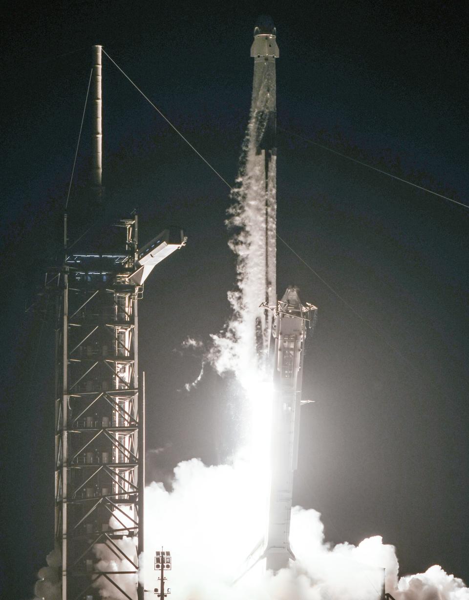 NASA's SpaceX Crew-8 lifts off Sunday night from Kennedy Space Center en route to a six-month stay on the International Space Station.