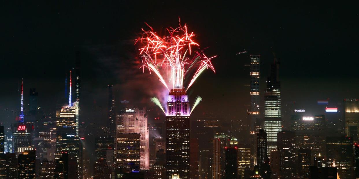 nyc fireworks