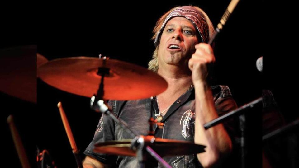 <p>Veteran drummer Bobby Blotzer‘s wife just filed for divorce, marking an end to the second marriage for the rockstar. According to court records, Michelle Blotzer filed Tuesday in Los Angeles to end her marriage to the former drummer of Ratt. The two were married in 2013 and have no kids. 60-year-old Blotzer joined Ratt in […]</p> <p>The post <a rel="nofollow noopener" href="https://theblast.com/ratt-drummer-bobby-blotzer-divorce/" target="_blank" data-ylk="slk:Former Ratt Drummer Bobby Blotzer is Getting a Divorce;elm:context_link;itc:0;sec:content-canvas" class="link ">Former Ratt Drummer Bobby Blotzer is Getting a Divorce</a> appeared first on <a rel="nofollow noopener" href="https://theblast.com" target="_blank" data-ylk="slk:The Blast;elm:context_link;itc:0;sec:content-canvas" class="link ">The Blast</a>.</p>