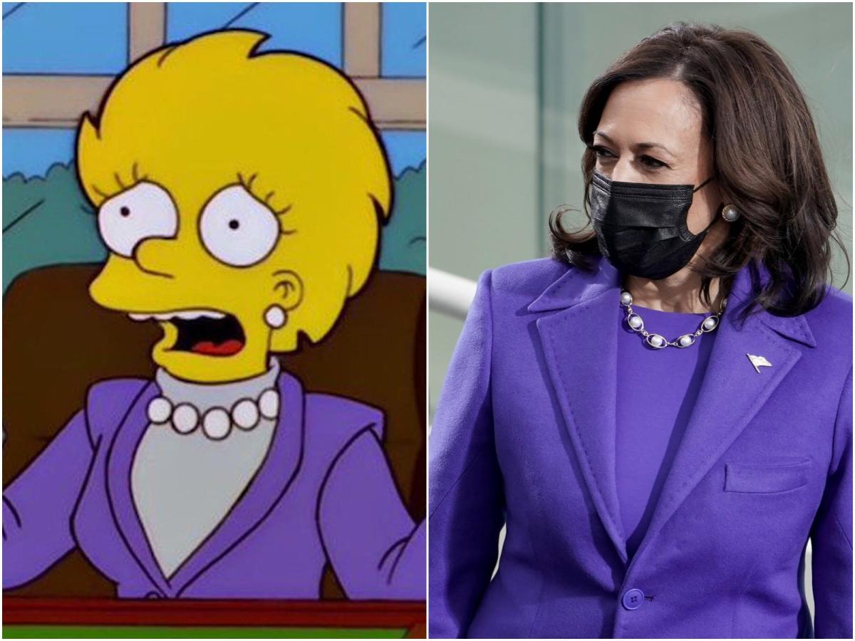 Fans point out 21-year-old 'Simpsons' episode predicted Kamala