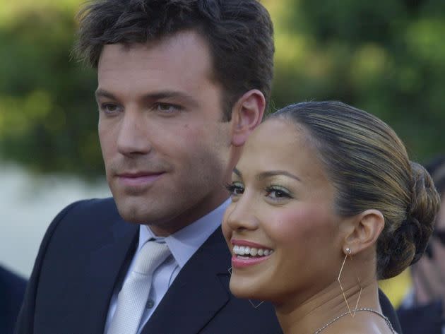 Jennifer Lopez and Ben Affleck at the 