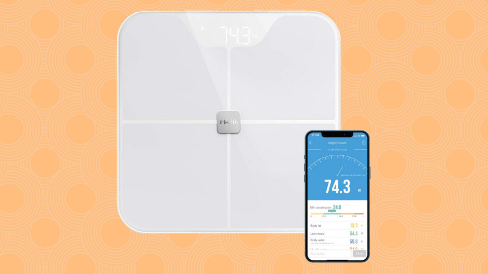 Save 50 percent on the iHealth Nexus Body Fat Smart Scale. (Photo: Amazon)