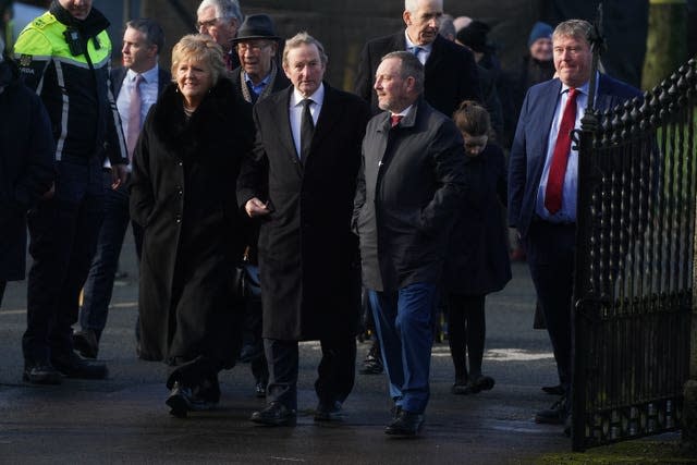 John Bruton funeral