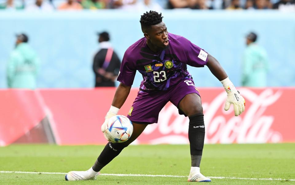 Onana in action against Switzerland in Cameroon's tournament opener - Claudio Villa/Getty Images