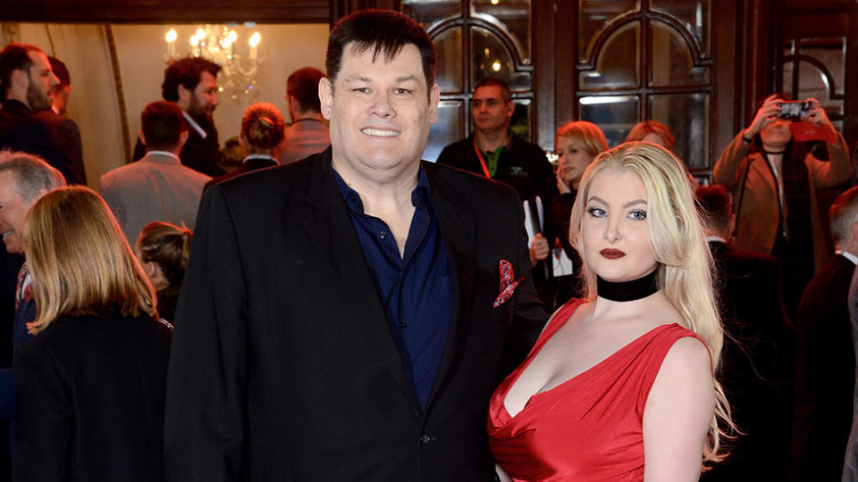 Mark Labbett and wife Katie Labbett are reportedly back together. Photo: Getty Images