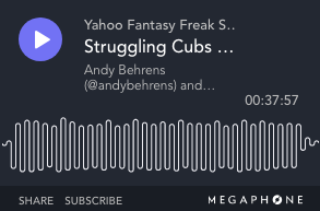 Friday's Fantasy Baseball podcast