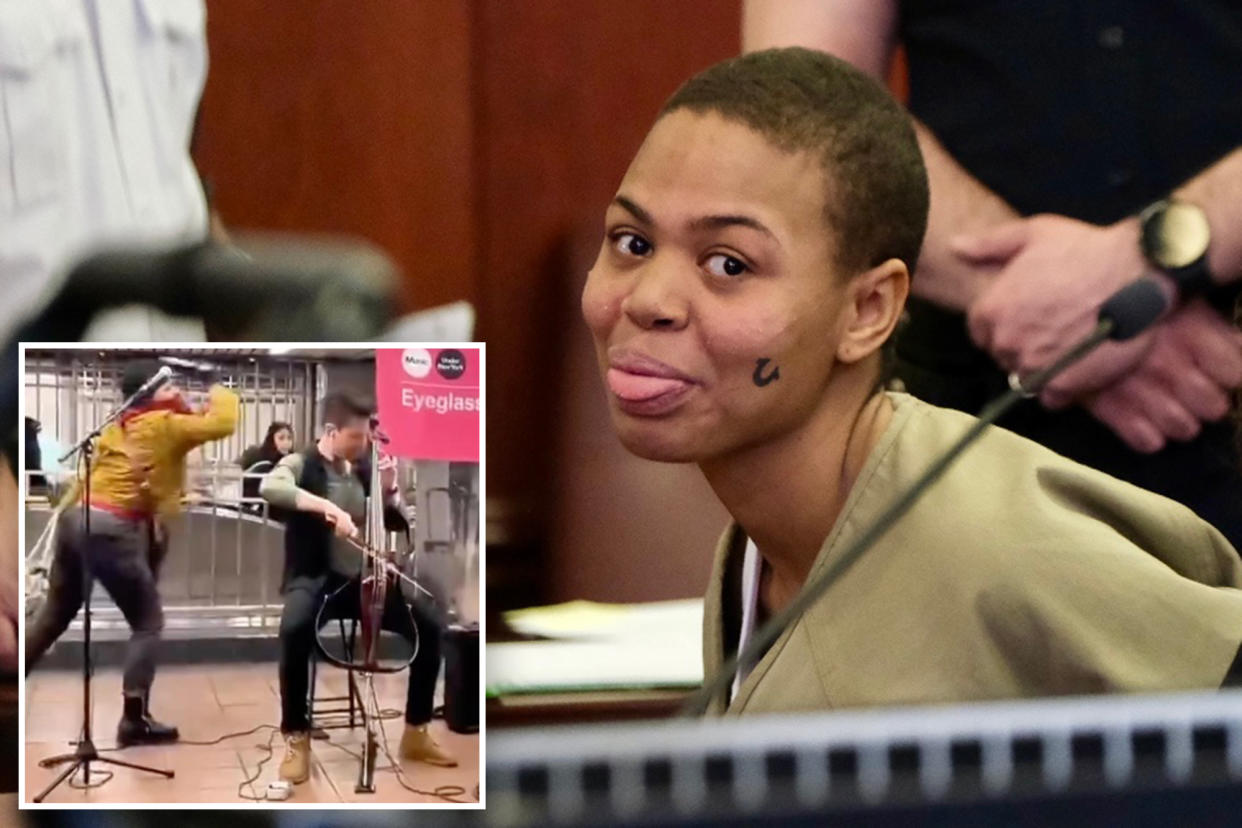 Amira Hunter appears in Manhattan Court Wednesday, April 10, 2024.