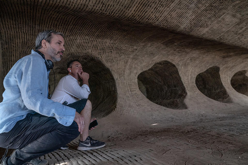 Denis Villeneuve and Greig Fraser on the Dune Two Set