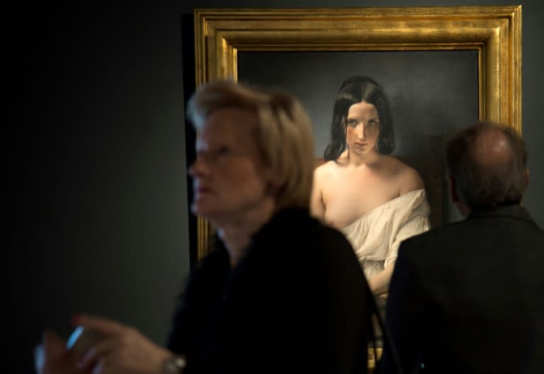 "Meditation" by Francesco Hayez on show at the Scuderie del Quirinale in Rome