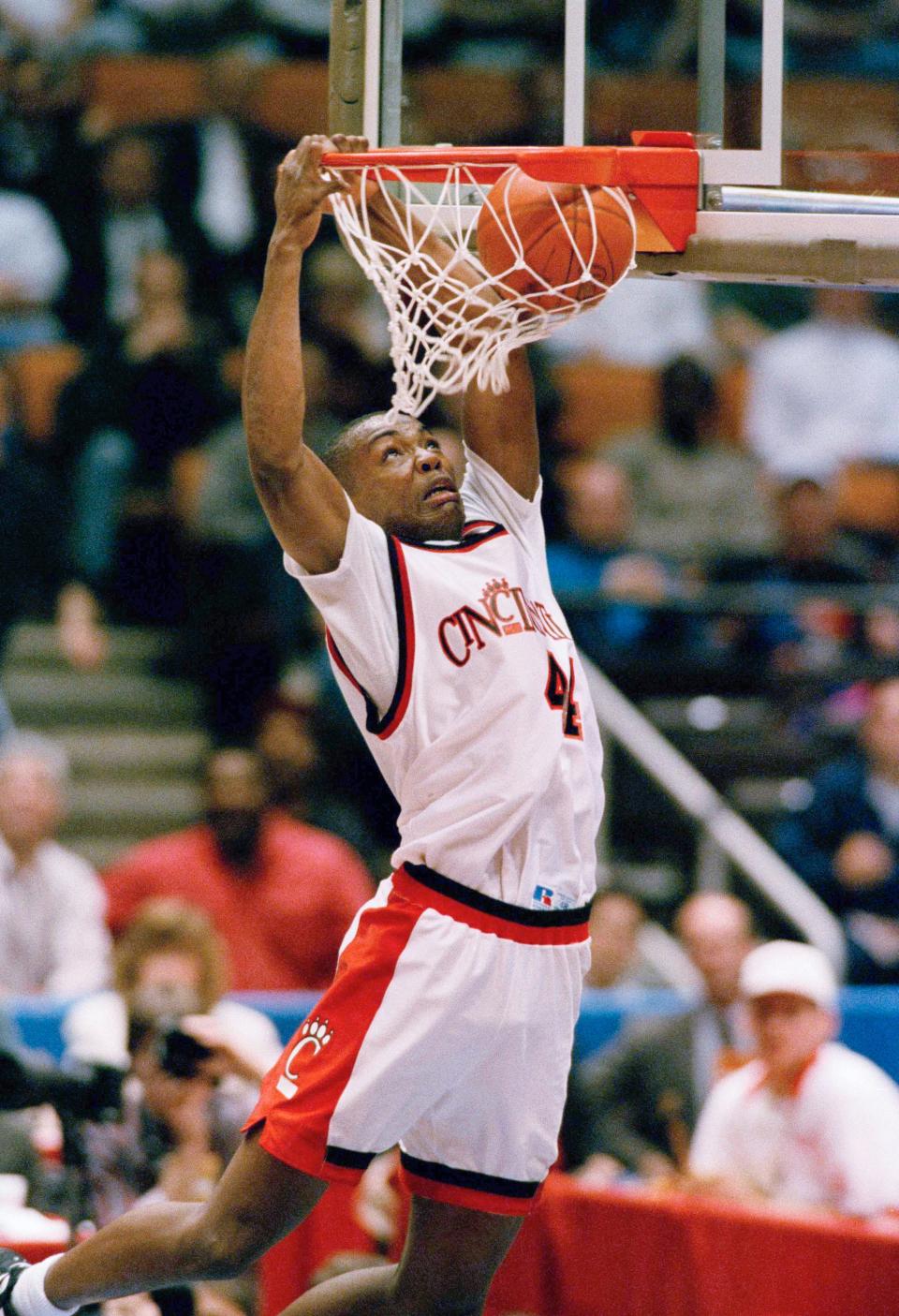 UC's Corie Blount was drafted 25th overall in 1993 by the Chicago Bulls.