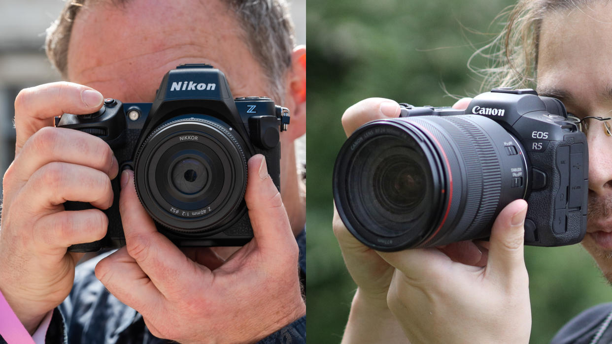  Nikon Z8 vs Canon EOS R5 
