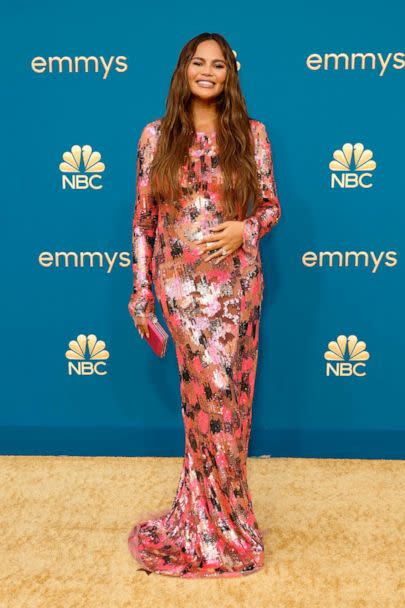 PHOTO: Chrissy Teigen attends the 74th Primetime Emmys at Microsoft Theater, on Sept. 12, 2022, in Los Angeles. (Frazer Harrison/Getty Images)